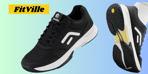 FitVille Extra Wide pickleball shoes for wide feet men