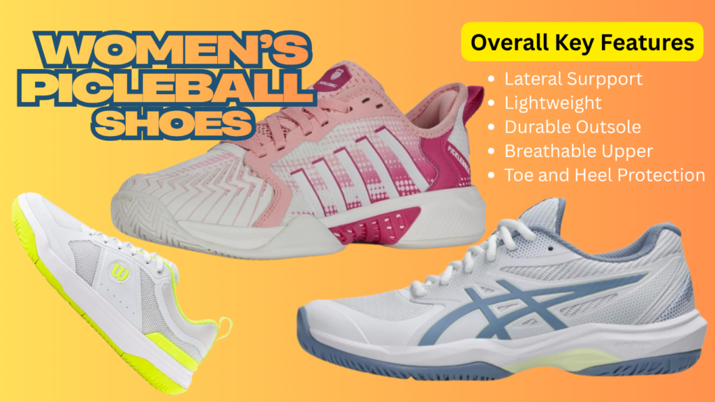 Best women's pickleball shoes